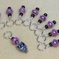 SNAG FREE Owl Stitch Marker Set for Knitting | Gift for Knitters