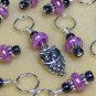 SNAG FREE Owl Stitch Marker Set for Knitting | Gift for Knitters