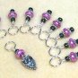 SNAG FREE Owl Stitch Marker Set for Knitting | Gift for Knitters