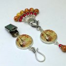 Eiffel Tower Portuguese Knitting Pin & Stitch Markers