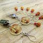 Eiffel Tower Portuguese Knitting Pin & Stitch Markers