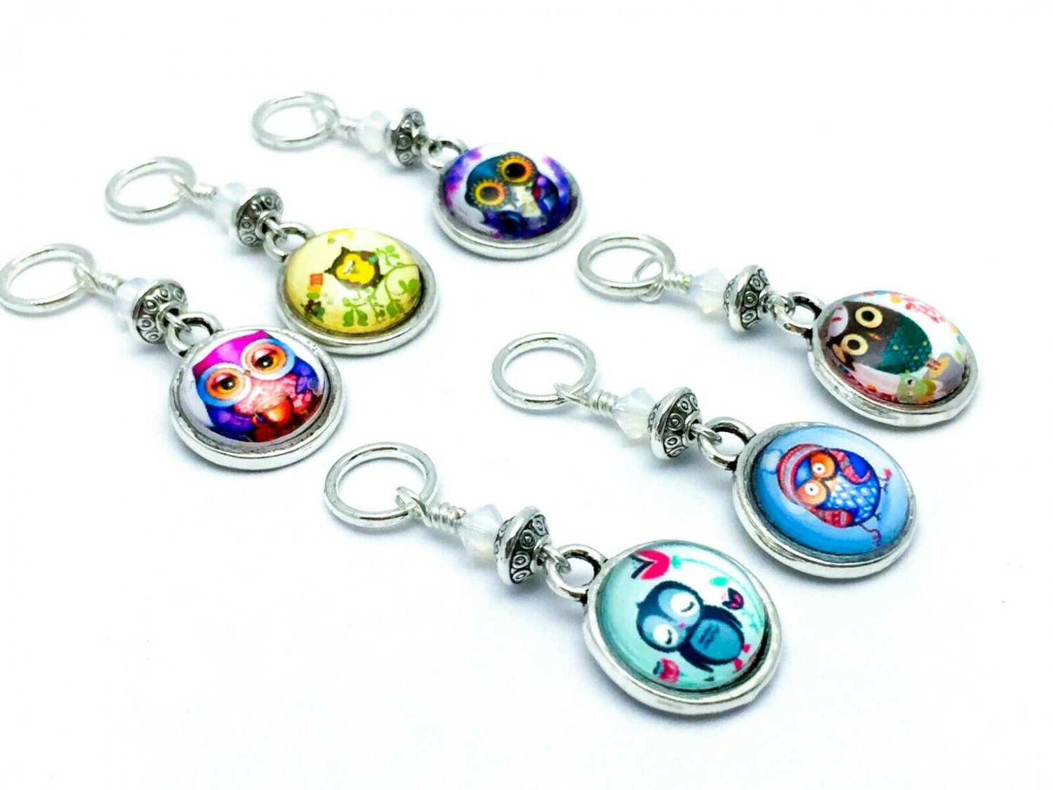 Cute Owl Stitch Markers for Knitting