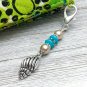 Seashell Zipper Charm/ Zipper Pull - Knitting Progress Keeper