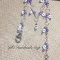 Knitting Row Counter- Purple 1-10 Chain Style Counter- numbered stitch marker