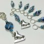 Ice Skate Stitch Marker Set (SNAG FREE) for Knitting