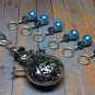 Snag Free Stitch Markers & Snowman Clip Holder- Knitting Jewelry
