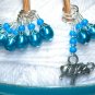 Snag Free Beaded Elephant Stitch Markers for Knitting
