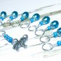 Snag Free Beaded Elephant Stitch Markers for Knitting