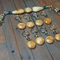 Stitch Marker Set with Lanyard (SNAG FREE)- Beaded Honey Teal