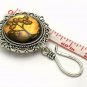 Amber Tree Magnetic Portuguese Knitting Pin- ID Badge Holder