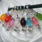 Small Needle Stitch Markers (SNAG FREE)- For Sock Knitters- Fit US3 Needles