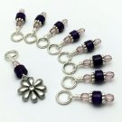 Daisy Flower Stitch Marker Set for Knitters- Snag Free