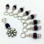 Daisy Flower Stitch Marker Set for Knitters- Snag Free
