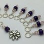 Daisy Flower Stitch Marker Set for Knitters- Snag Free