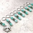 Handmade Knitting Stitch Marker Set (SNAG FREE)- Set of 9