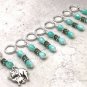 Handmade Knitting Stitch Marker Set (SNAG FREE)- Set of 9