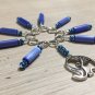 Handmade Elephant Stitch Marker Set (SNAG FREE)- Set of 9
