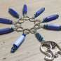 Handmade Elephant Stitch Marker Set (SNAG FREE)- Set of 9
