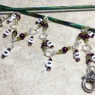 Knit Row Counter -1-10 Chain Style Counter- number stitch markers- Knitting Gift