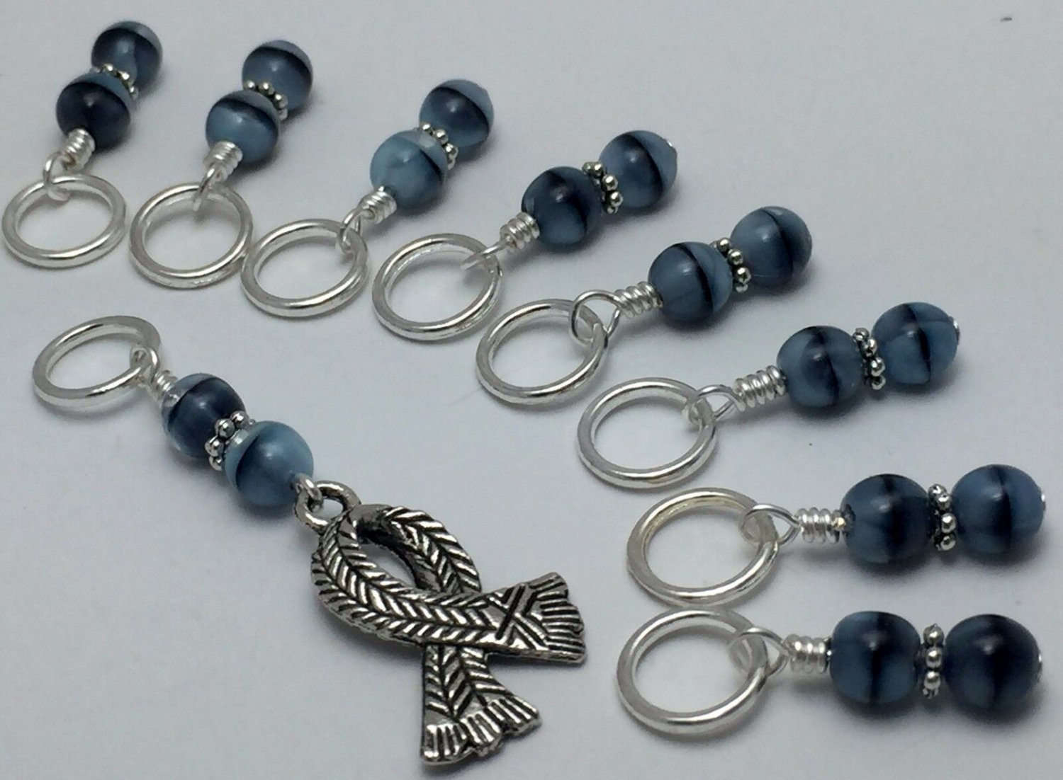 Snag Free Scarf Charm Knitting Marker Set