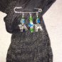 Handmade Pug Lovers Beaded Scarf or Shawl Pin - Dog Pin