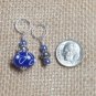 Knitting Stitch Marker Set (SNAG FREE)- Set of 9- Blue and silver