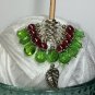 Handmade Knitting Stitch Markers (SNAG FREE)- Filigree Leaf