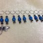 Beaded Dragonfly Knitting Stitch Markers (SNAG FREE)