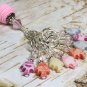 Rainbow Fish Stitch Markers & Matching Clip Holder- Snag Free Knitting Tools