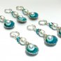 Pearl Seashell Stitch Markers for Knitting