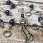 Handmade Cat Stitch Marker Set | Snag Free Knitting Markers