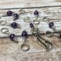 Handmade Cat Stitch Marker Set | Snag Free Knitting Markers