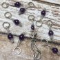 Handmade Cat Stitch Marker Set | Snag Free Knitting Markers