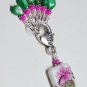 Handmade Knitting Stitch Markers (SNAG FREE) with Beaded Stitch Marker Holder