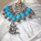 Handmade Kitten Knitting Stitch Marker Set (SNAG FREE)- Set of 9