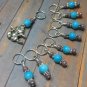 Handmade Kitten Knitting Stitch Marker Set (SNAG FREE)- Set of 9