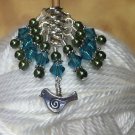 Beaded Bird Knitting Stitch Markers (SNAG FREE)