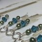 Beaded Bird Knitting Stitch Markers (SNAG FREE)