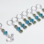 Beaded Bird Knitting Stitch Markers (SNAG FREE)