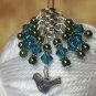 Beaded Bird Knitting Stitch Markers (SNAG FREE)