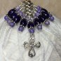 Handmade Cross Knitting Stitch Marker Set (SNAG FREE)- Knitting Charm Jewelry