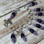 Handmade Cross Knitting Stitch Marker Set (SNAG FREE)- Knitting Charm Jewelry