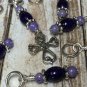 Handmade Cross Knitting Stitch Marker Set (SNAG FREE)- Knitting Charm Jewelry