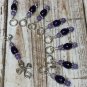 Handmade Cross Knitting Stitch Marker Set (SNAG FREE)- Knitting Charm Jewelry