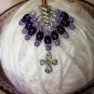 Handmade Cross Knitting Stitch Marker Set (SNAG FREE)- Knitting Charm Jewelry
