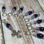 Handmade Cross Knitting Stitch Marker Set (SNAG FREE)- Knitting Charm Jewelry