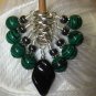 Malachite Knitting Stitch Marker Set (SNAG FREE)- Set of 9