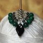 Malachite Knitting Stitch Marker Set (SNAG FREE)- Set of 9