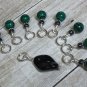 Malachite Knitting Stitch Marker Set (SNAG FREE)- Set of 9