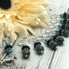 Handmade Beaded Knitting Stitch Markers (SNAG FREE)- Horse